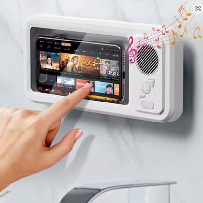 Soporte con parlante Hydroson resistente al agua