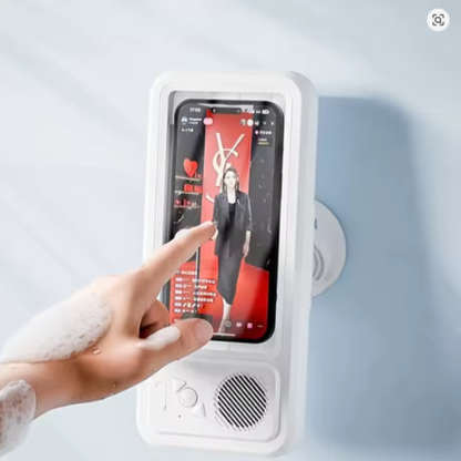 Soporte con parlante Hydroson resistente al agua